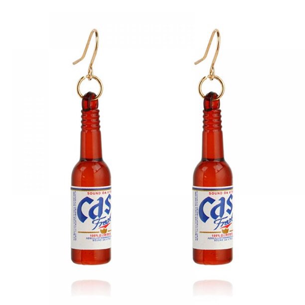 New Cass Beer Earrings 10$